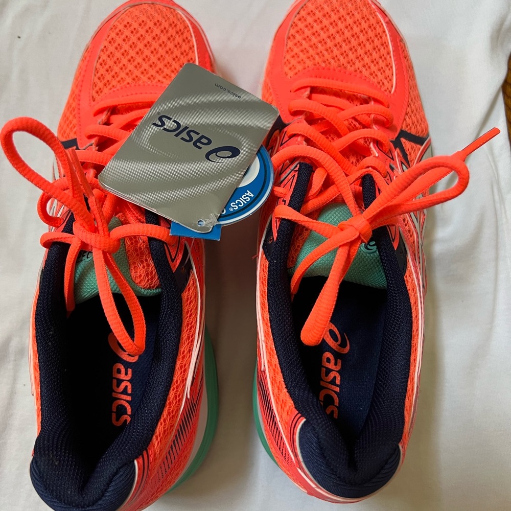 ASICS Gel-flux 3 flash coral/white/aqua mint new
